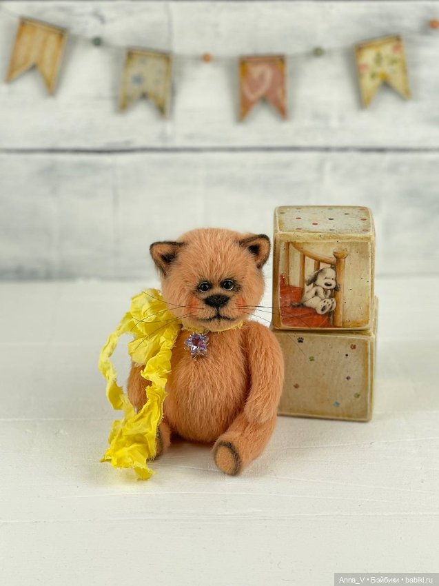 Тедди котик Тима — Авторские мишки Тедди и друзья: фото (фото 5)