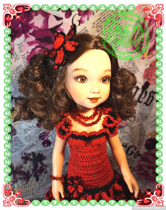 Кармэн — Куклы Paola Reina (Паола Рейна): новинки (фото 2)