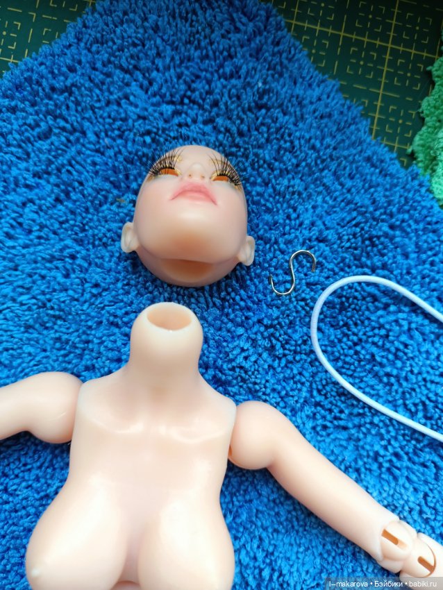 Сборка куколки — Авторские шарнирные куклы своими руками: лепка (фото 4)