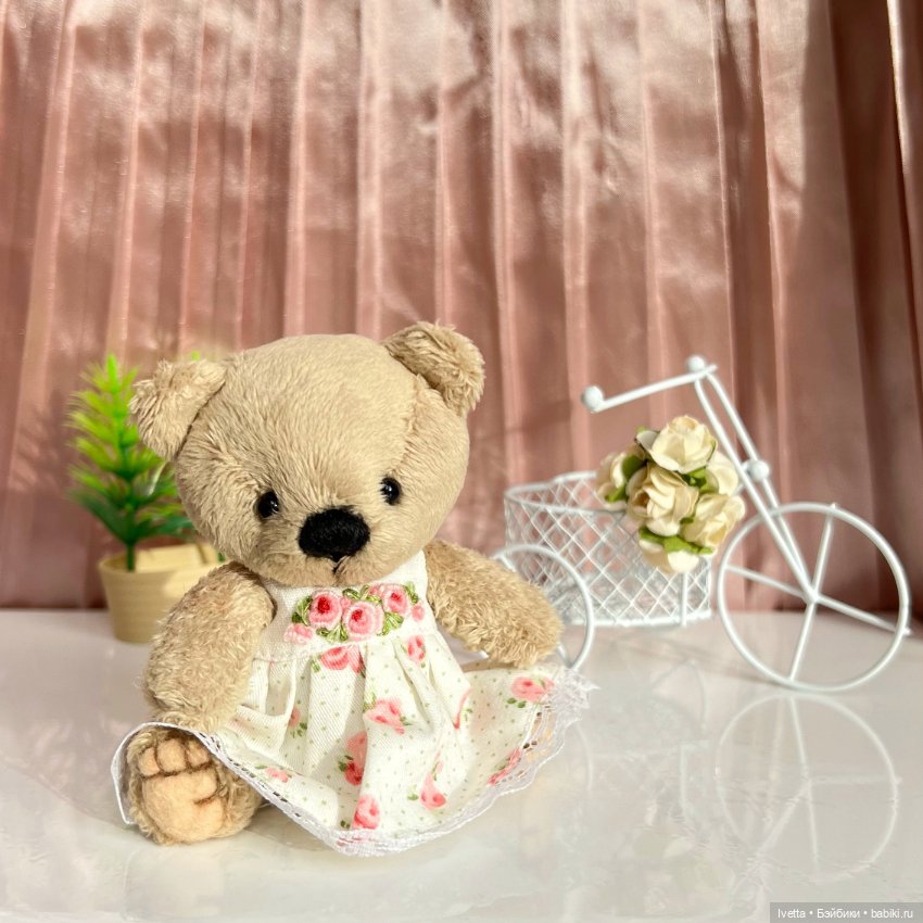 Весенняя мишка Марта — Авторские мишки Тедди и друзья: фото (фото 6)