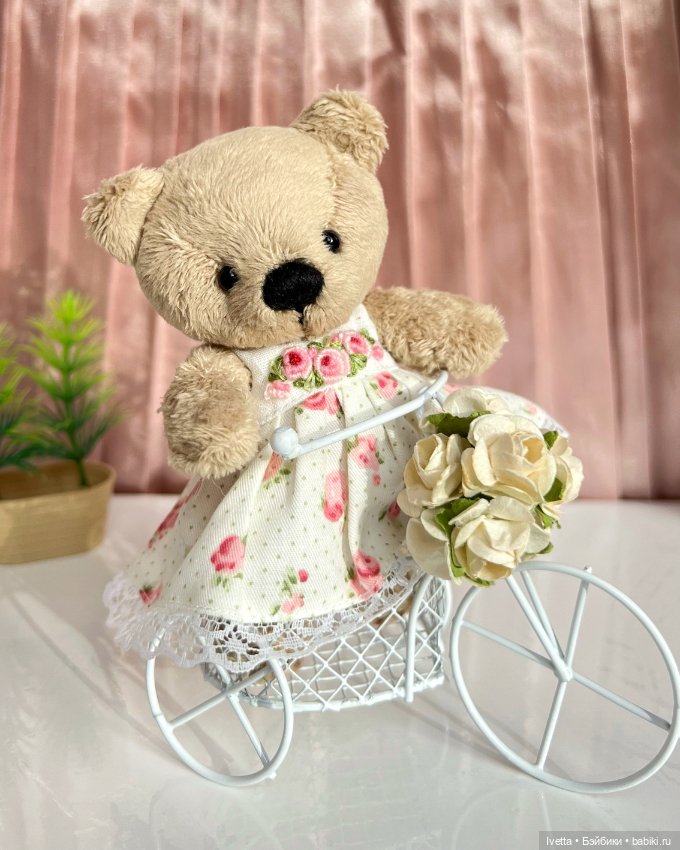 Весенняя мишка Марта — Авторские мишки Тедди и друзья: фото (фото 5)