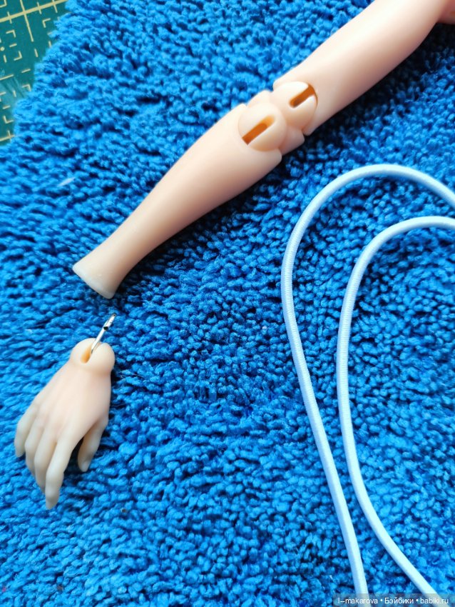 Сборка куколки — Авторские шарнирные куклы своими руками: лепка (фото 3)