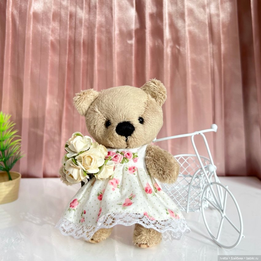 Весенняя мишка Марта — Авторские мишки Тедди и друзья: фото (фото 7)