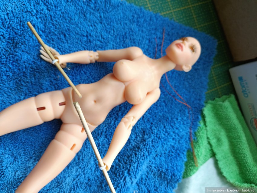 Сборка куколки — Авторские шарнирные куклы своими руками: лепка