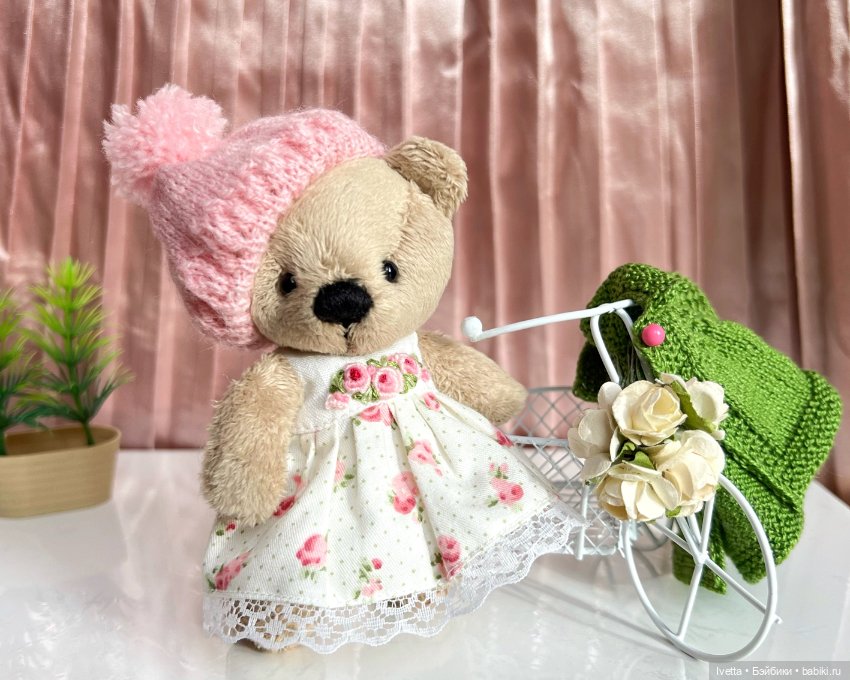 Весенняя мишка Марта — Авторские мишки Тедди и друзья: фото (фото 2)