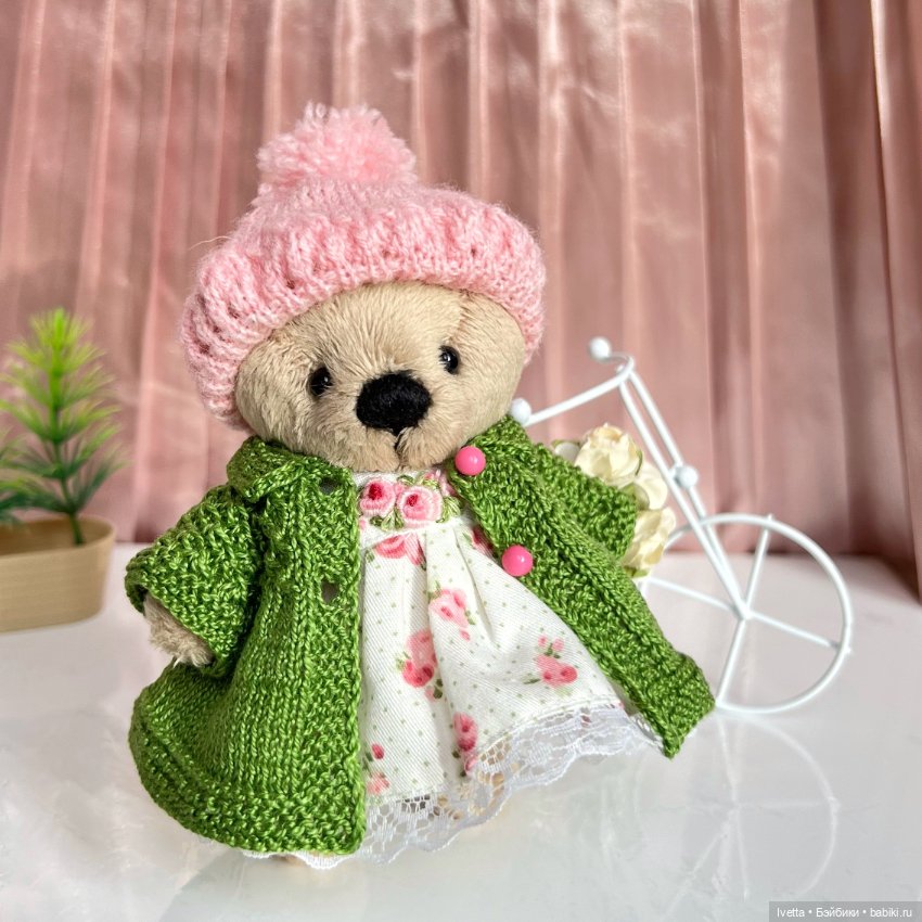 Весенняя мишка Марта — Авторские мишки Тедди и друзья: фото (фото 4)