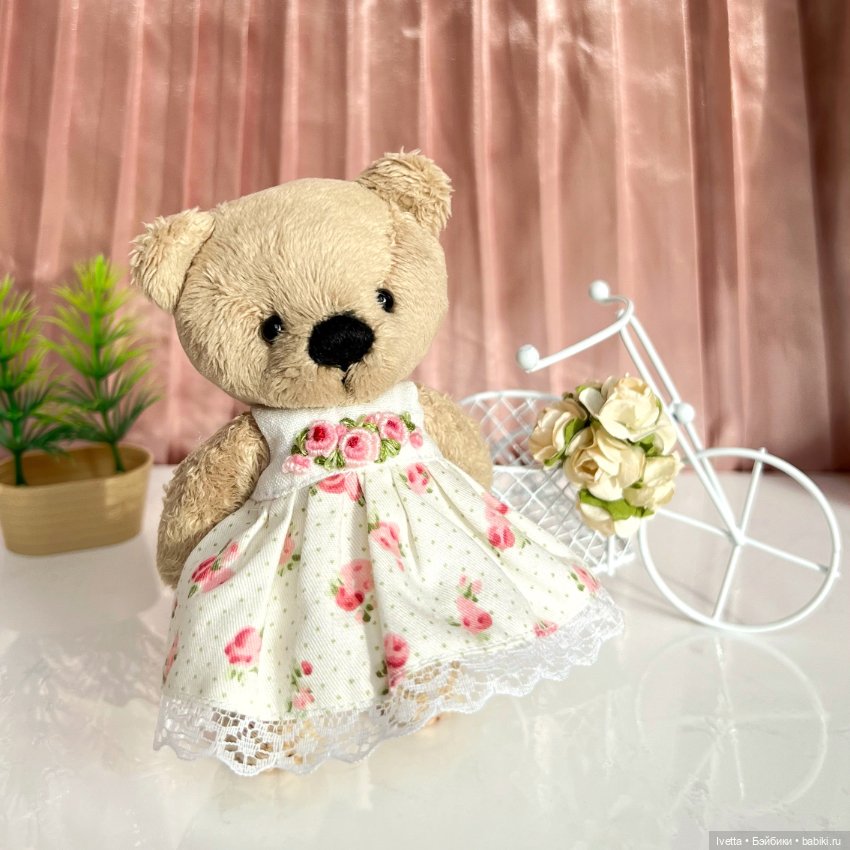 Весенняя мишка Марта — Авторские мишки Тедди и друзья: фото (фото 8)