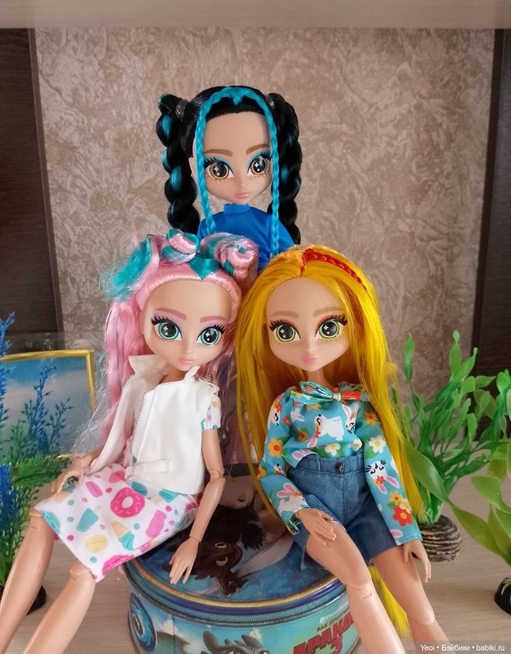 Куклы Oh! My Top (О май топ). 2. Распаковка Кэнди и Дейзи