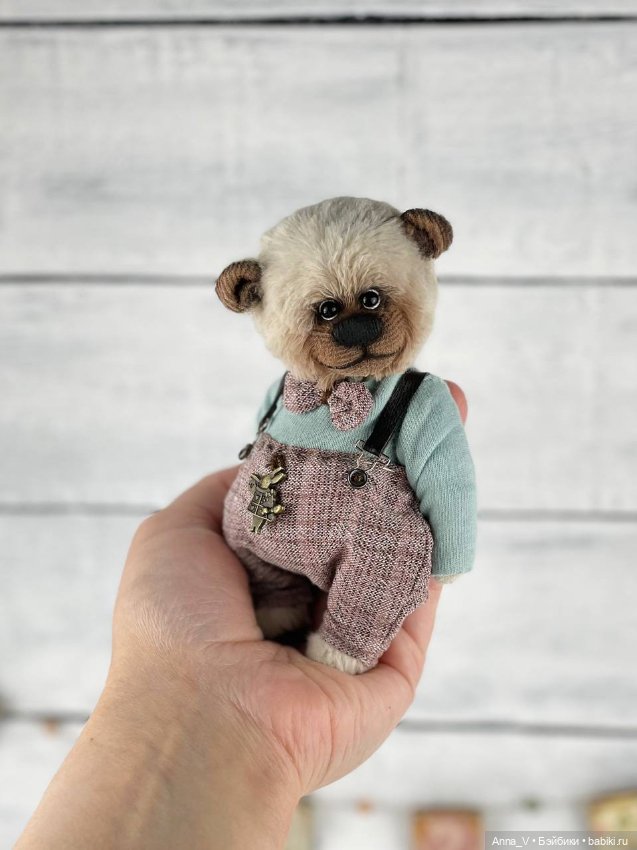 Тедди мишка Дэнни — Авторские мишки Тедди и друзья: фото (фото 3)