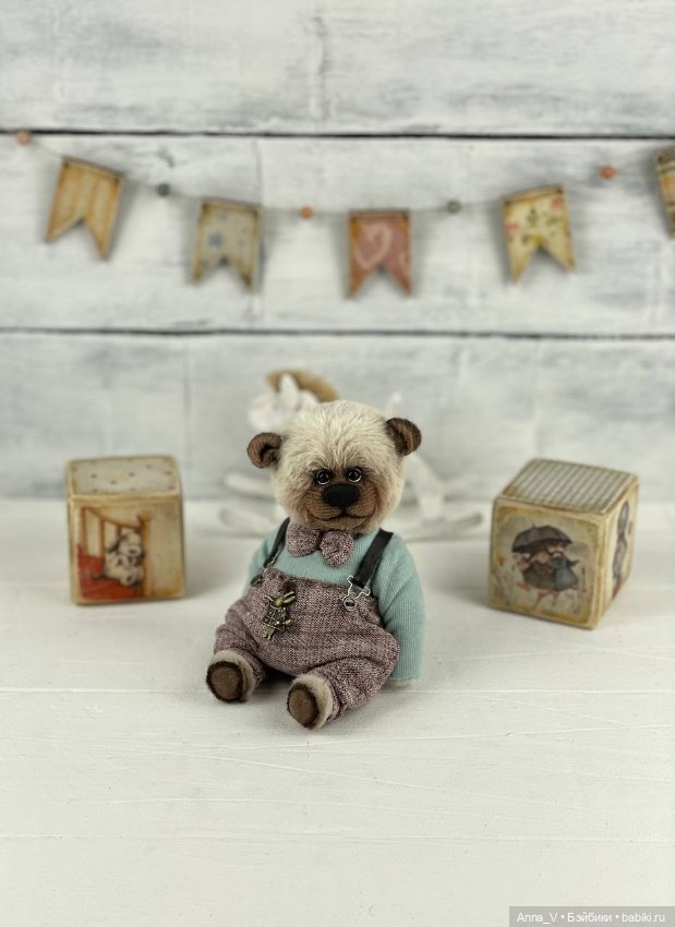 Тедди мишка Дэнни — Авторские мишки Тедди и друзья: фото (фото 5)