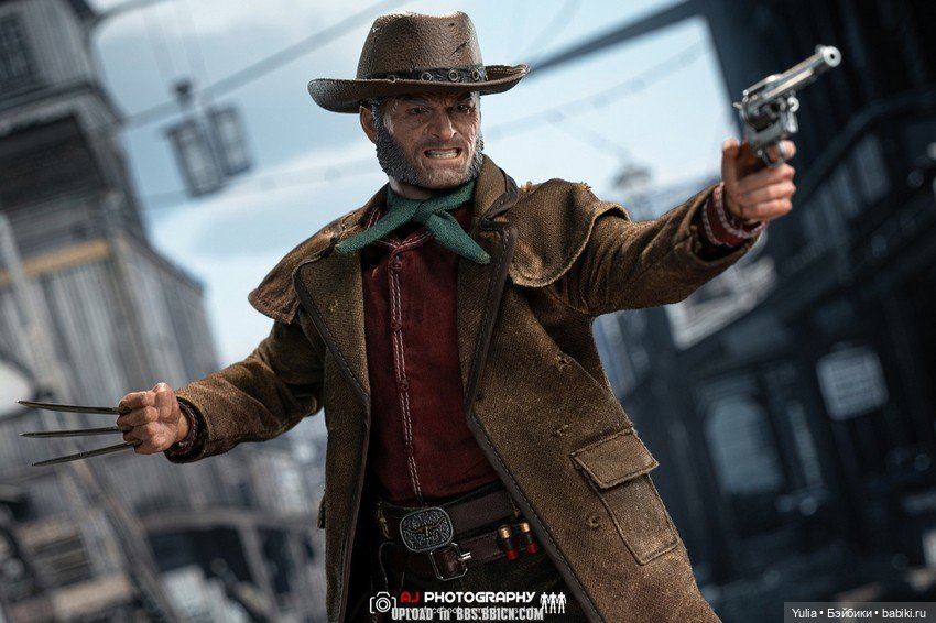 Фотосет - фигуркf Старика Логана в масштабе 1/6 от Soosoo Toys (фото 6)