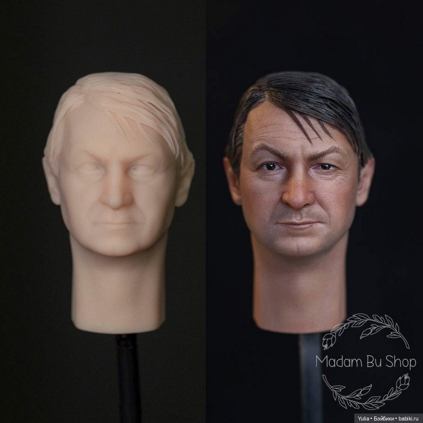 Кастом экшн-головы Георгия Вицина, автор MadamBu (фото 9)