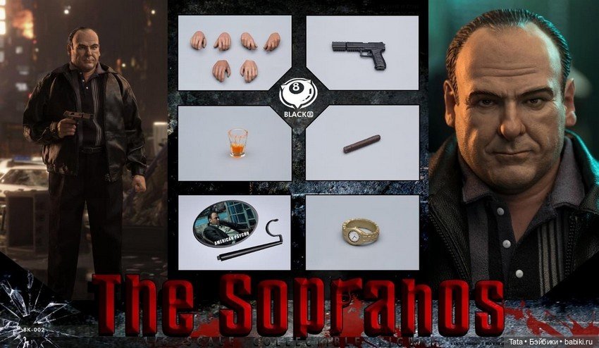 Black 8 Studio - фигуркf Тони Сопрано
