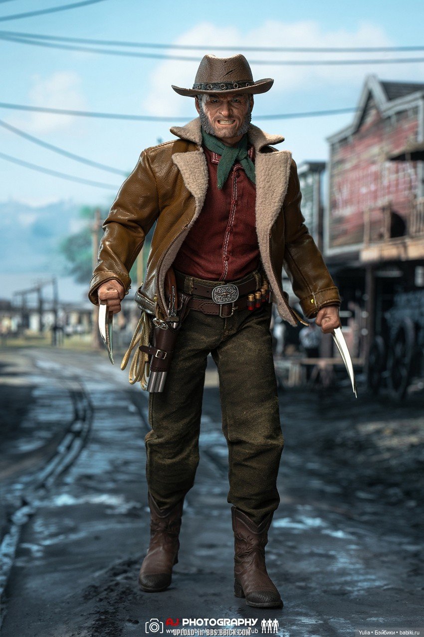 Фотосет - фигуркf Старика Логана в масштабе 1/6 от Soosoo Toys (фото 10)