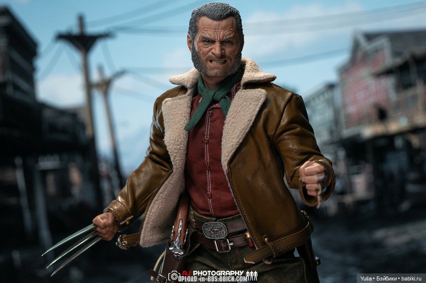 Фотосет - фигуркf Старика Логана в масштабе 1/6 от Soosoo Toys (фото 7)