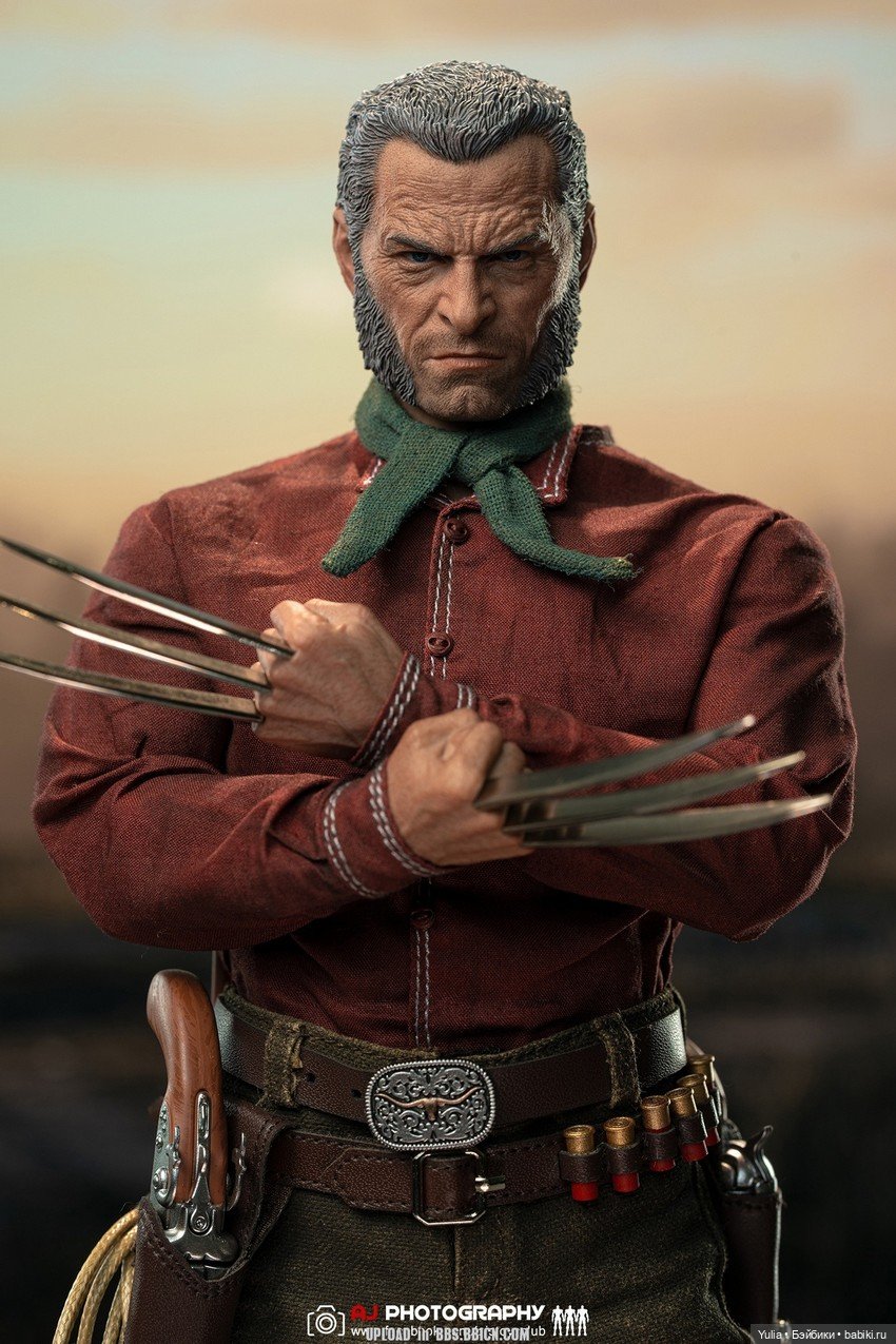 Фотосет - фигуркf Старика Логана в масштабе 1/6 от Soosoo Toys (фото 9)