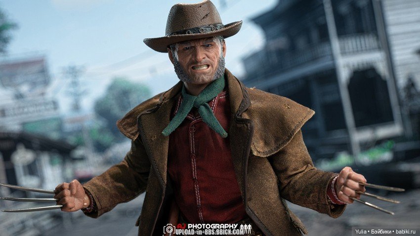 Фотосет - фигуркf Старика Логана в масштабе 1/6 от Soosoo Toys (фото 8)