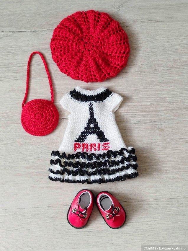 Весна в Париже — Одежда и обувь для кукол своими руками: фото