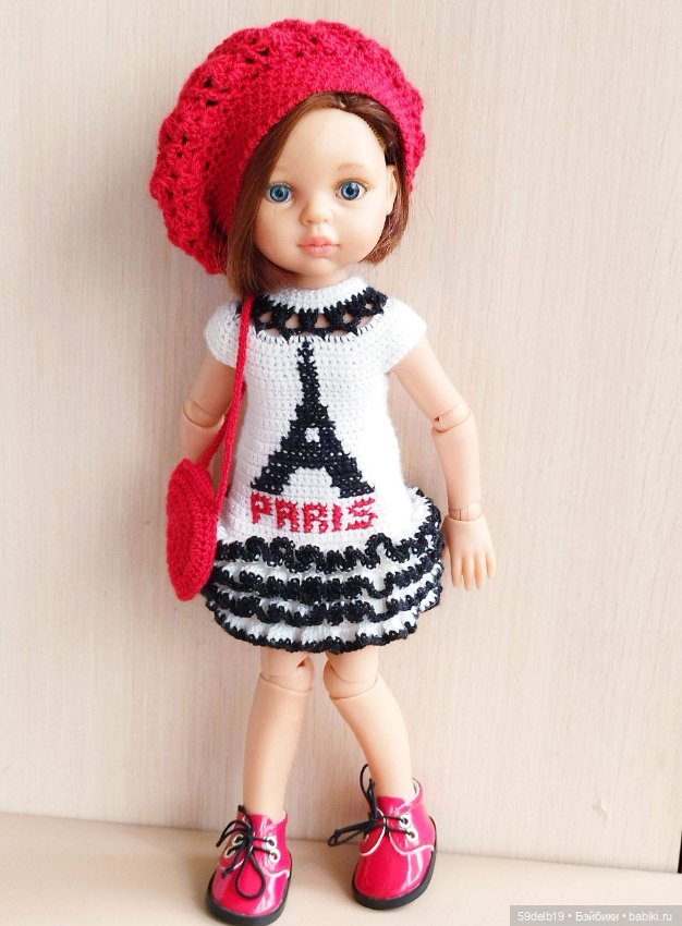 Весна в Париже — Одежда и обувь для кукол своими руками: фото (фото 2)