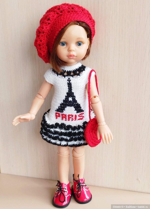 Весна в Париже — Одежда и обувь для кукол своими руками: фото (фото 4)