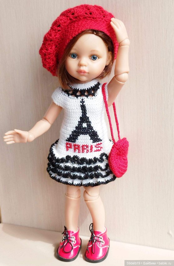 Весна в Париже — Одежда и обувь для кукол своими руками: фото (фото 5)