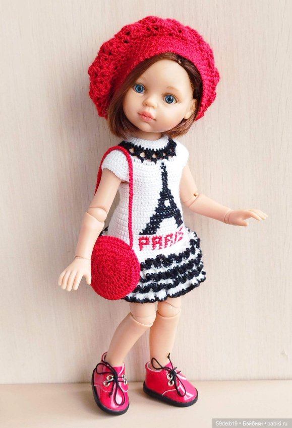 Весна в Париже — Одежда и обувь для кукол своими руками: фото (фото 3)