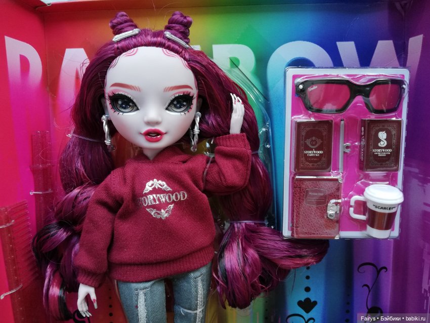 Скарлет Роуз — Куклы Rainbow High (Рейнбоу Хай