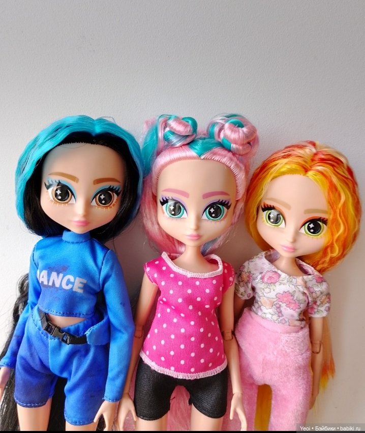 Куклы Oh! My Top (О май топ). 3.Расплела прически Рокси, Дейзи и Кэнди (фото 8)