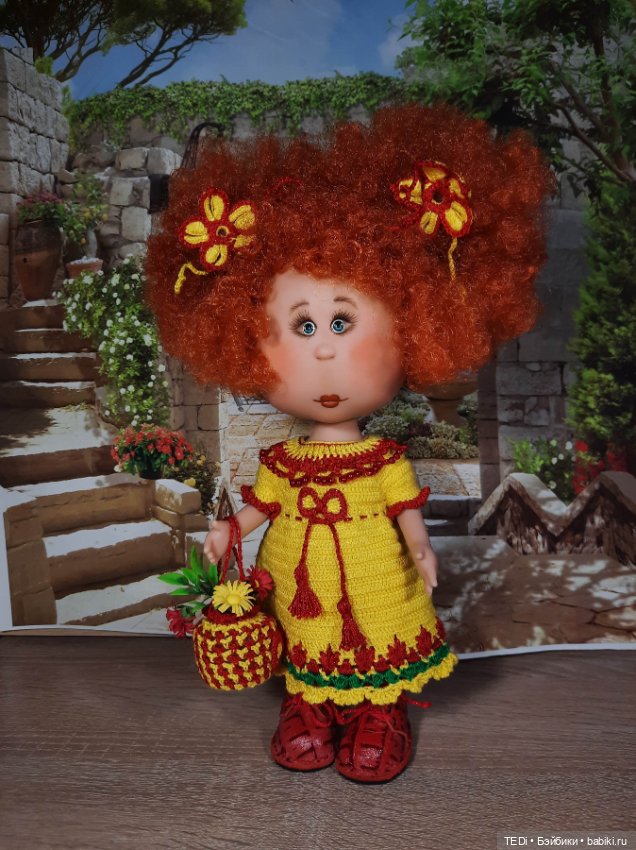 ООАК куклы Мия 30 см Nines d'Onil с шейным шарниром (фото 10)