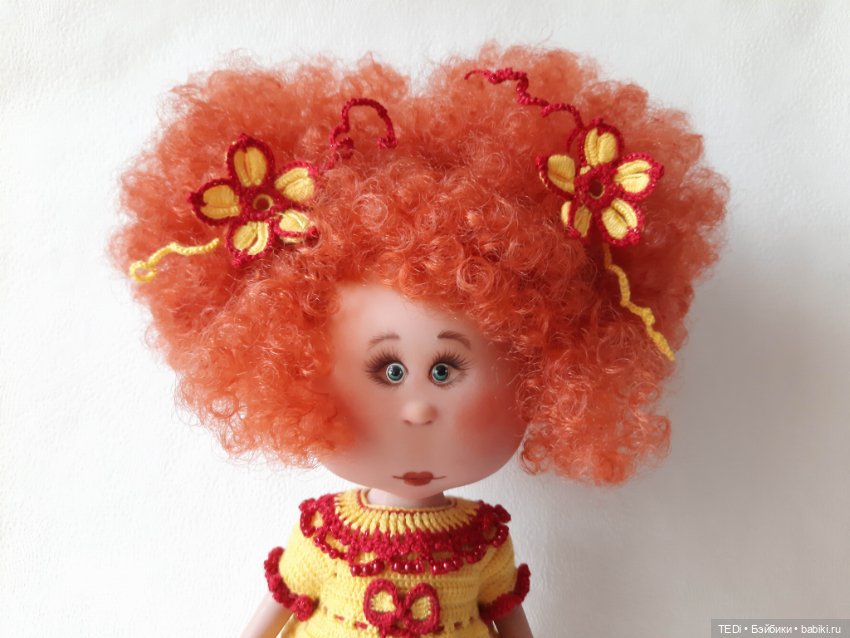 ООАК куклы Мия 30 см Nines d'Onil с шейным шарниром (фото 5)