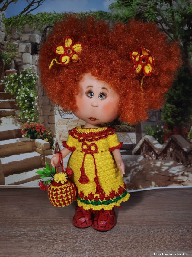 ООАК куклы Мия 30 см Nines d'Onil с шейным шарниром