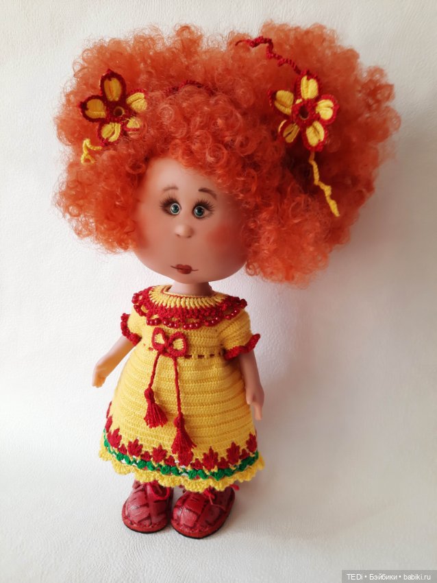 ООАК куклы Мия 30 см Nines d'Onil с шейным шарниром