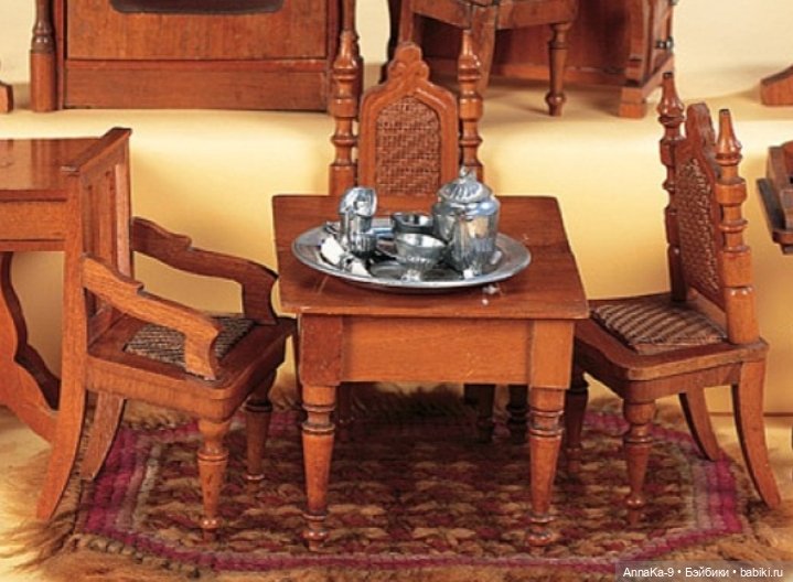 Подборка фотографий с антикварной кукольной посудой (фото 9)