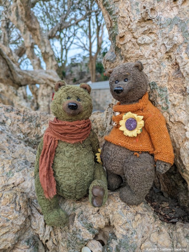 Кузя и Фёдор — Авторские мишки Тедди и друзья: фото (фото 4)