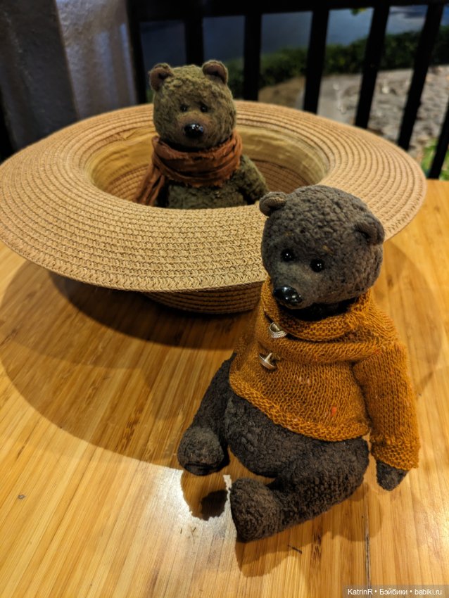 Кузя и Фёдор — Авторские мишки Тедди и друзья: фото