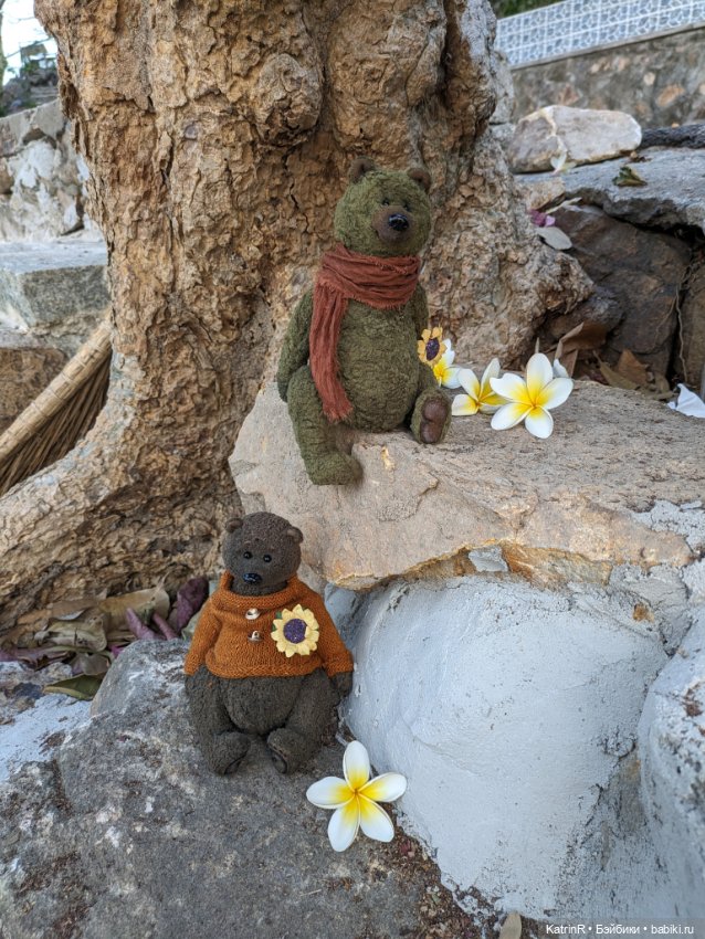 Кузя и Фёдор — Авторские мишки Тедди и друзья: фото (фото 6)