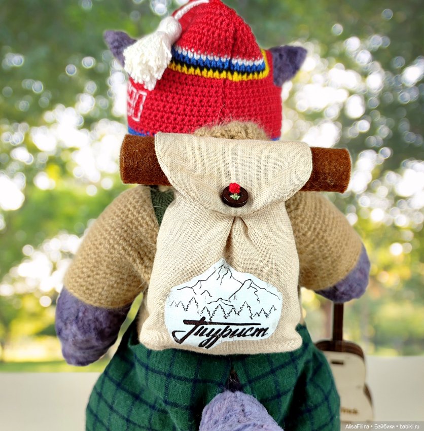 Кот Тедди Валерий (В честь Грушинского Фестиваля) (фото 5)