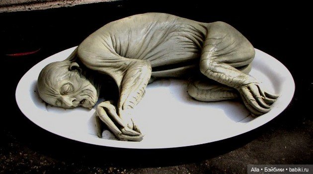 Страшные скульптуры EvanCampbell