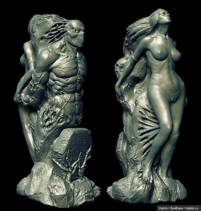 Скульптура от Mark Newman