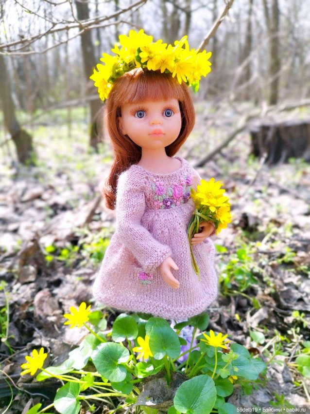 Зацвела калужница в лесу — Одежда и обувь для кукол своими руками: фото