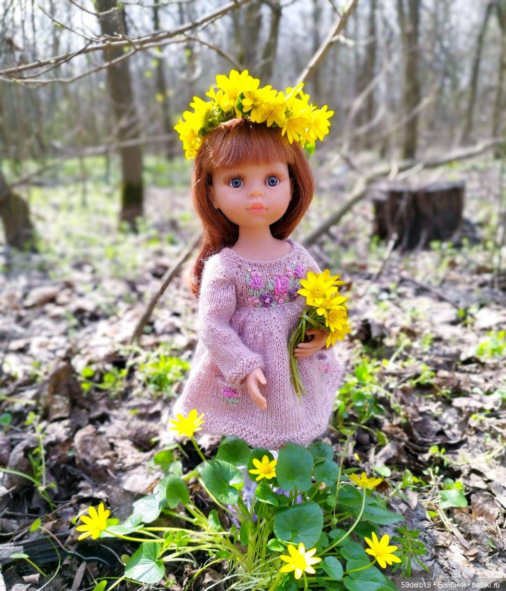 Зацвела калужница в лесу — Одежда и обувь для кукол своими руками: фото (фото 4)