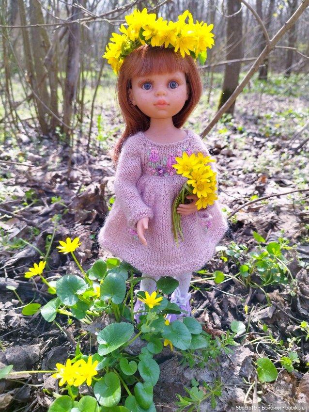 Зацвела калужница в лесу — Одежда и обувь для кукол своими руками: фото (фото 2)