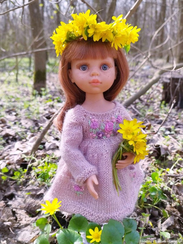 Зацвела калужница в лесу — Одежда и обувь для кукол своими руками: фото (фото 6)