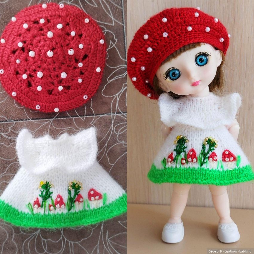 Комплект "Мухоморчик" для баболек