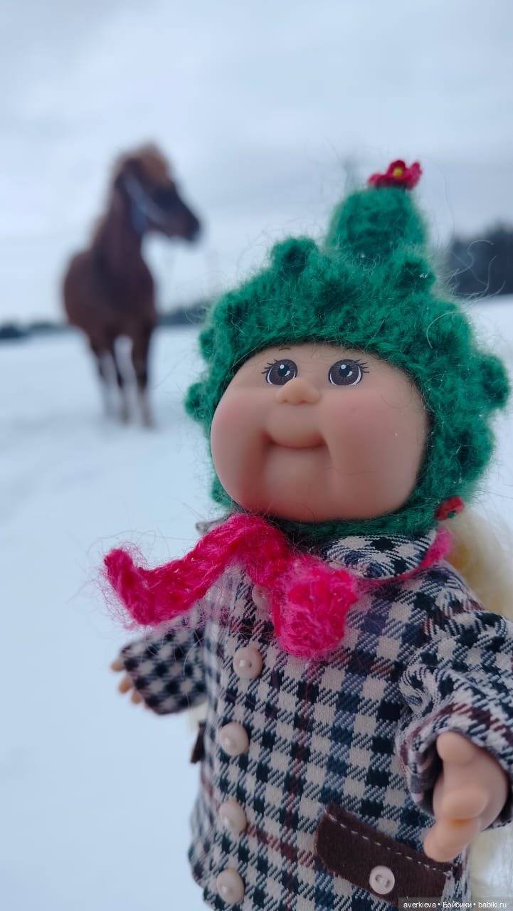 Тося в Карпогорах — Cabbage Patch Kids dolls