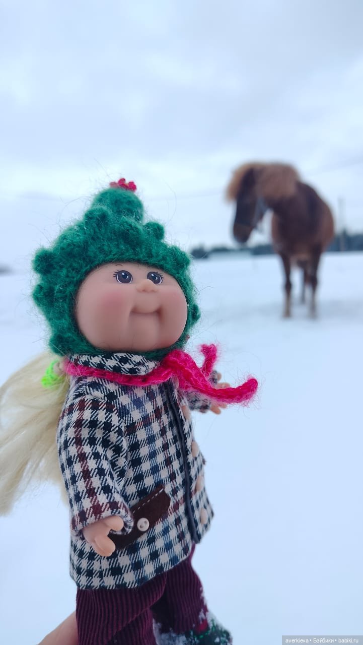 Тося в Карпогорах — Cabbage Patch Kids dolls