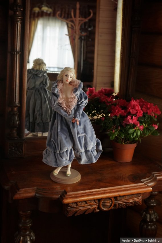 Будуарные куклы – эхо начала двадцатого века