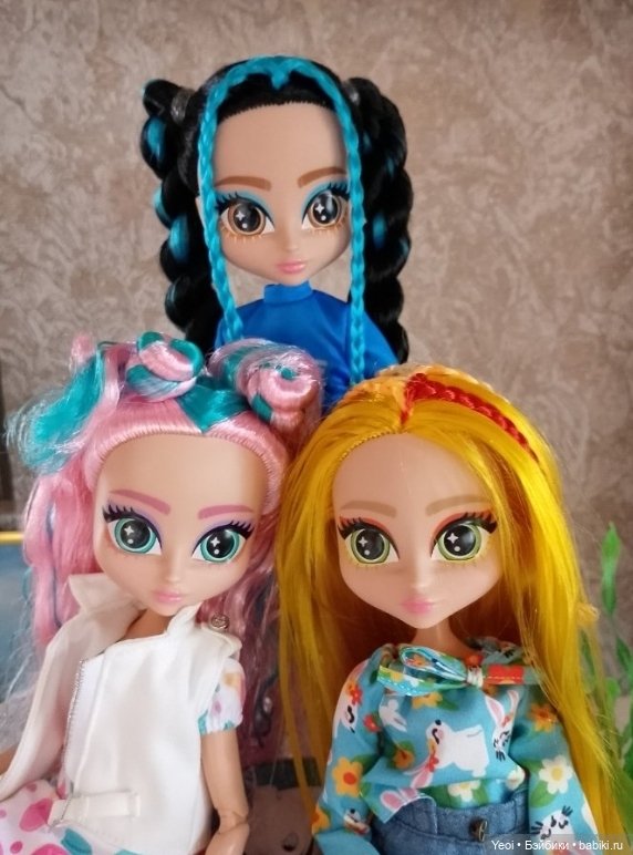 Куклы Oh! My Top (О май топ). 3.Расплела прически Рокси, Дейзи и Кэнди (фото 9)