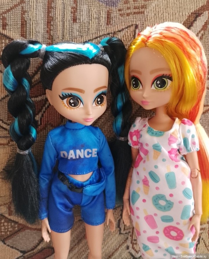 Куклы Oh! My Top (О май топ). 3.Расплела прически Рокси, Дейзи и Кэнди
