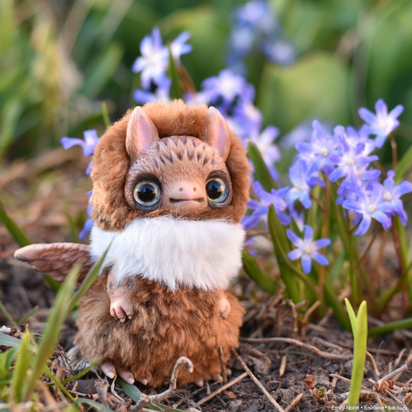 Первые цветы — Домашние фото авторских игрушек: Тедди (фото 4)